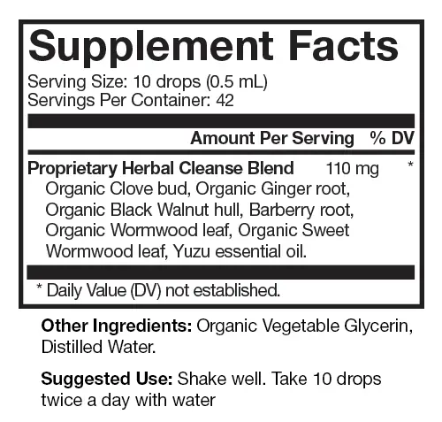 Para Shield Supplement Facts